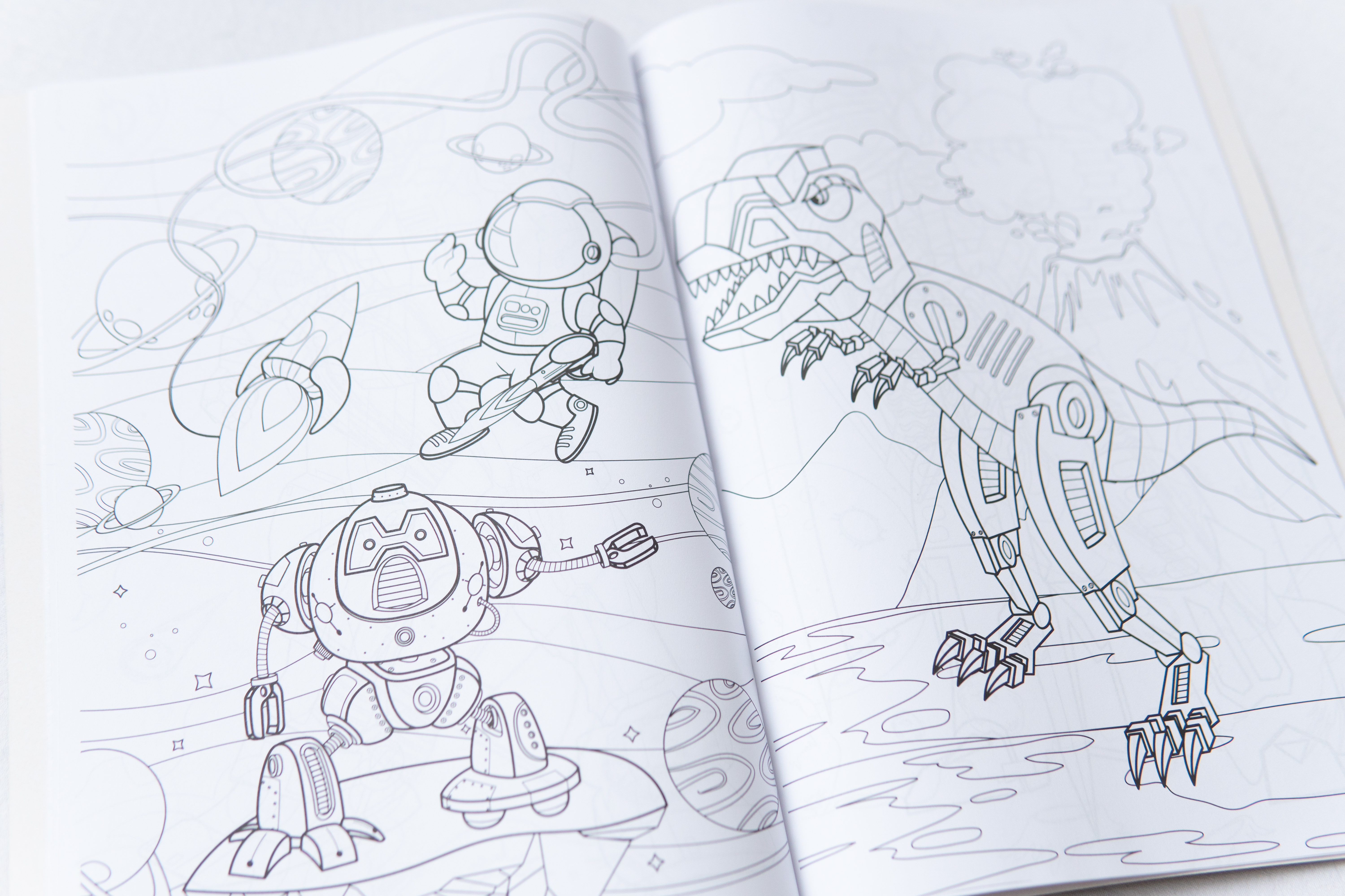 Malbuch für Kinder Super Ausmalbuch - Weltraumkriege/Malbuch für Kinder Super Ausmalbuch - Weltraumkriege